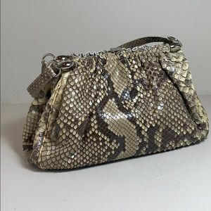 Lambertson Truex Python handbag
